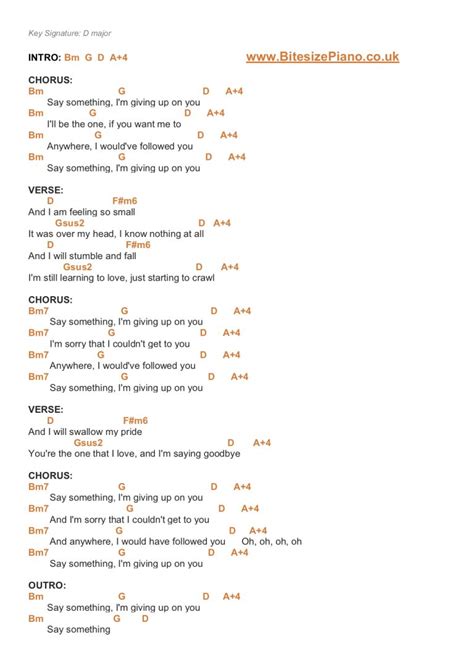 chords say something.